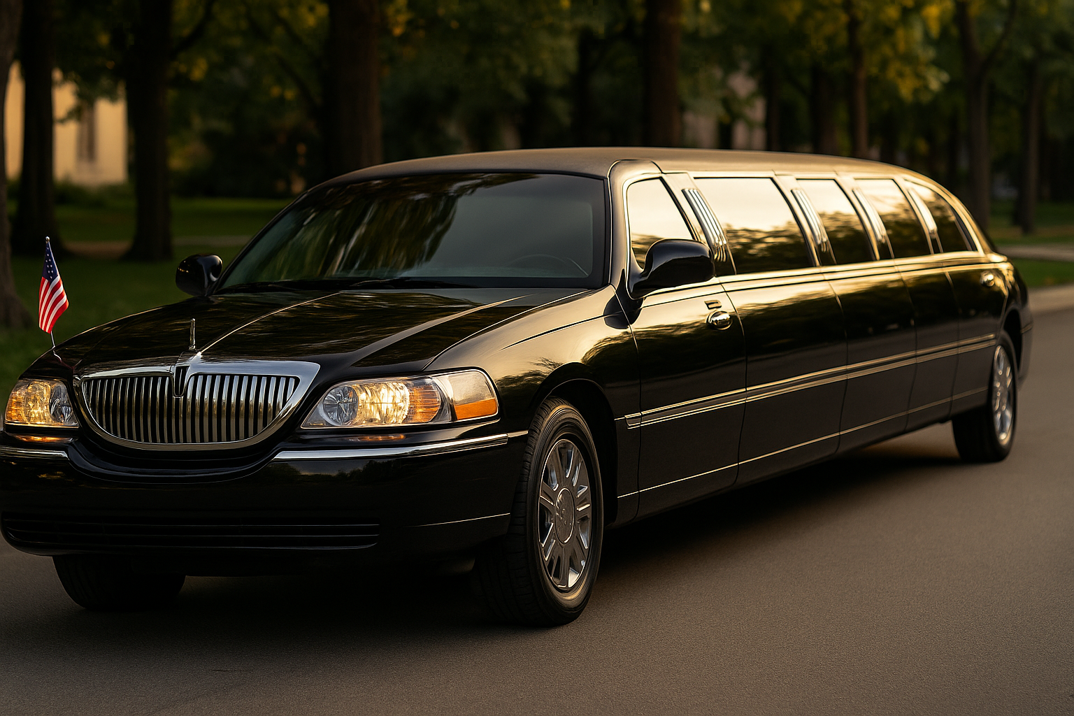 North Black Limousine