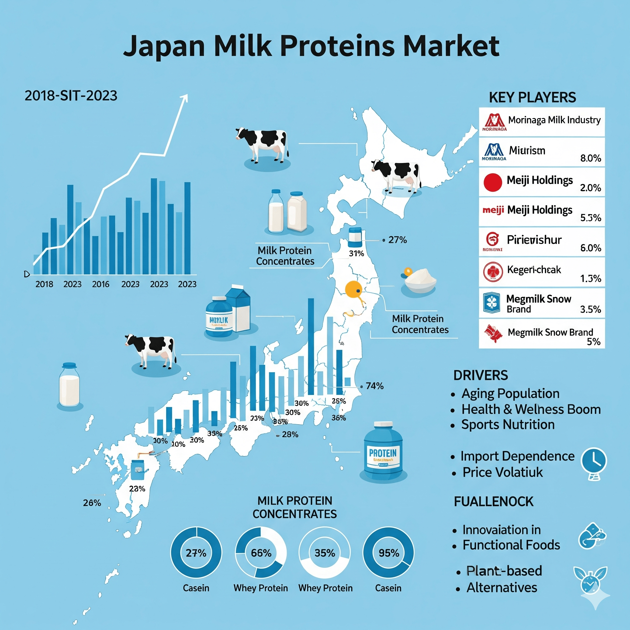 Japan Milk Proteins Market